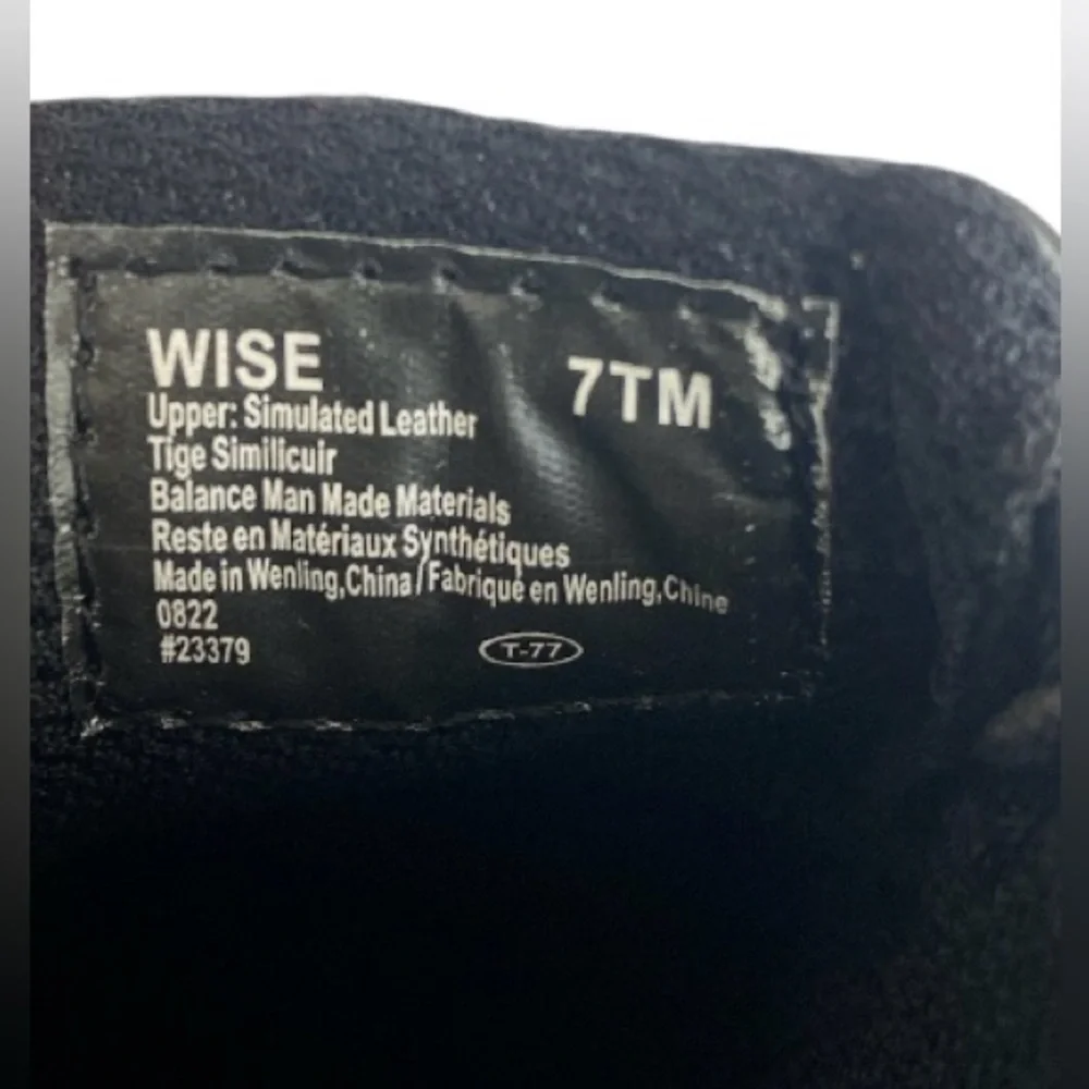 Deer Stags Wise Boys Black Dress Loafers Size 7 Toddler Slip On Formal Shoes